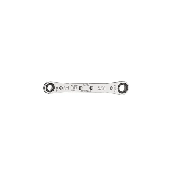 Klein Tools 68200 Ratcheting Box Wrench 1/4-Inch x 5/16-Inch