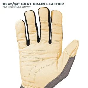 Youngstown Hybrid Plus Performance Work Gloves Large Gray (12-3180-70-L) - view 4