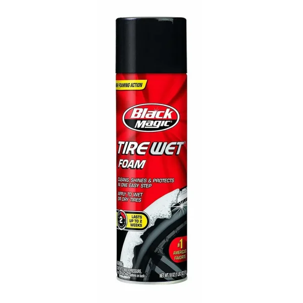 Black Magic 800002220 Tire Wet Foam, 18 oz. – Tire Shine