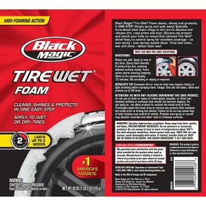 Black Magic 800002220 Tire Wet Foam, 18 oz. – Tire Shine - view 2