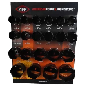American Forge & Foundry 6pt Axle Nut Socket Display Kit (18560P)
