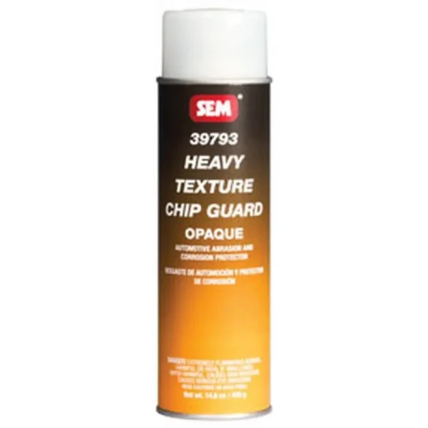 SEM Paints 39793 Heavy Texture Chip Guard, 20oz Aerosol Can