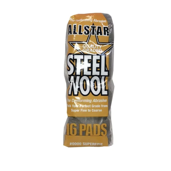 Hi-Tech Industries 74016 0000 Steel Wool Sleeve 16 Pad/