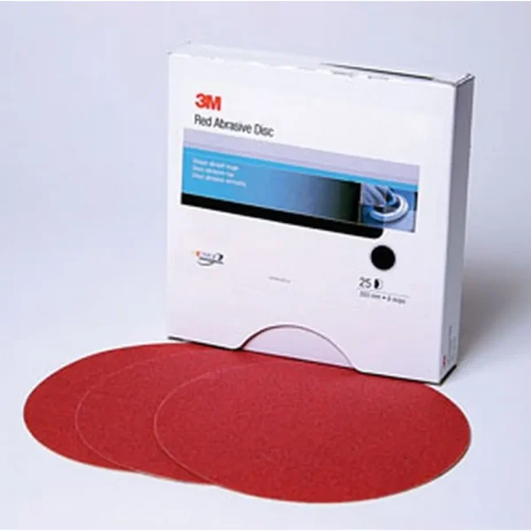 3M 8″ 40D Stikit Red Abrasive Disc 316U (1101)