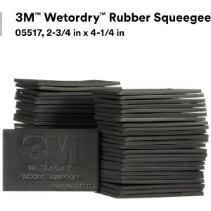 3M 2-3/4″ X 4-1/4″ Wetordry Rubber Squeegee (5517) - view 3