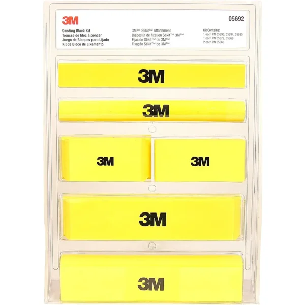3M 6/Case Stikit Sanding Block Kit (5692)