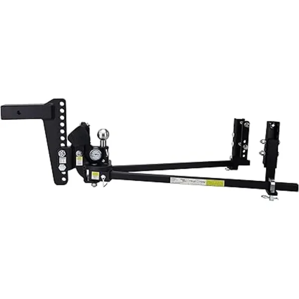 Weigh Safe 10″ Drop Hitch with 2″ Shank, 8500 GTW (WSFTTMW10-2)