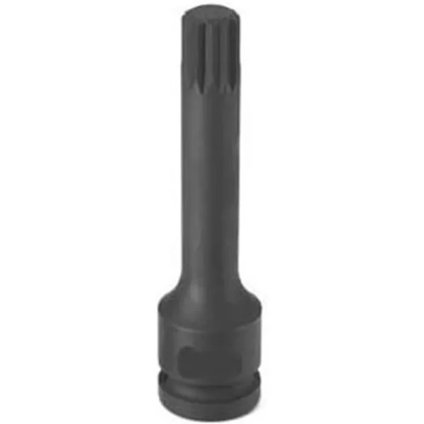 Grey Pneumatic M6 Triple Square Tamper-Proof Impact Plug Socket 1/2″ Drive (21064ST)