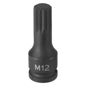 Grey Pneumatic 3/8″ Drive M6 Triple Square Impact Bit Socket (1106S)