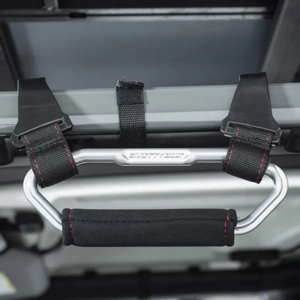 Smittybilt Extreme Grab Handles Black/Silver for Wrangler JL/Gladiator JT (SMB779311)
