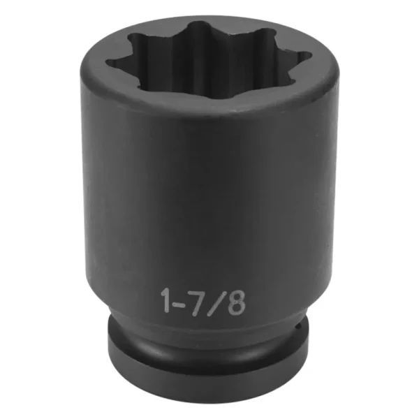 Grey Pneumatic 1″ Drive 1-7/16″ 8-Point Deep Impact Socket (4546SD)