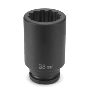 Grey Pneumatic 32Mm X 12 Point Deep 3/4″ Drive Impact Socket (3132MD)