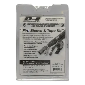 DEI Fire Sleeve & Tape Kit, 0.75in ID x 36in (10473) - view 2