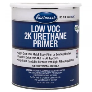 Eastwood Low VOC Gray Urethane Primer and Activator for Automotive Car Paint- Gallon (50300ZP)