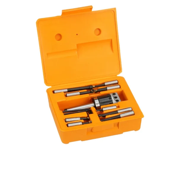 HHIP 3 PIECE BORING TOOL SET WITH 2″ HEAD, R8 SHANK & 1/2″ BORING BAR SET (1001-0106)
