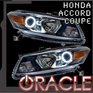 Oracle Lighting 2008-2010 Honda Accord Coupe LED Headlight Halo Kit (2310-001, 2310-004, 2310-009, 2310-330, 2310-333...