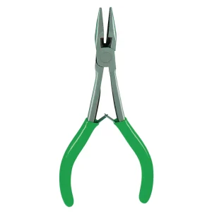 6.5″ GREEN LONG NOSE PLIERS