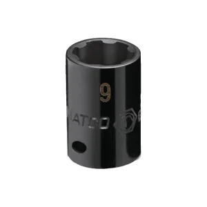 1/4″ DRIVE 9MM METRIC PRO NON-SLIP IMPACT SOCKET