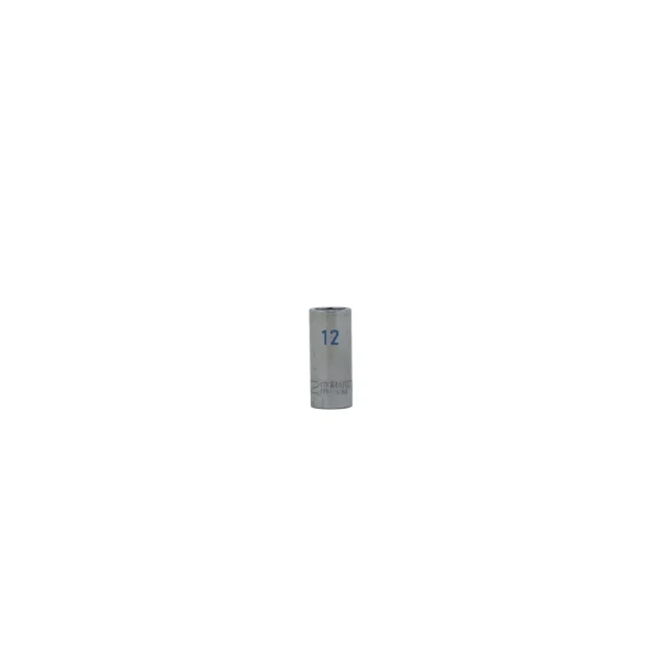 3/8″ DRIVE 12MM METRIC 6 POINT MID-LENGTH CHROME SOCKET