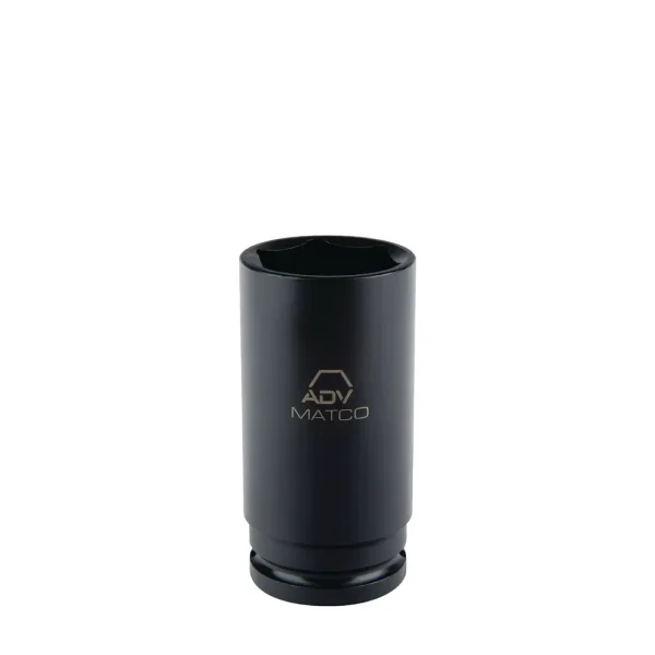 1/2″ DRIVE 34MM METRIC 6 POINT ADV DEEP SPINDLE NUT SOCKET