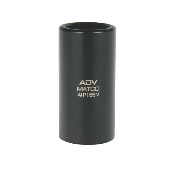 1/4″ DRIVE 1/2″ SAE 6 POINT MID-LENGTH IMPACT SOCKET