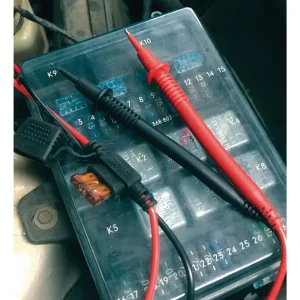 TEST LEADS WITH FUSE HOLDER - view 2