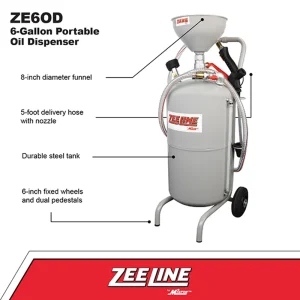 ZeeLine 6-Gallon Portable Oil Dispenser (ZE6OD) - view 2