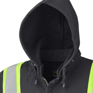 Pioneer Safety High Visibility Flame Resistant Safety Hoodie, 5XL (V2570470U-5XL) - view 4