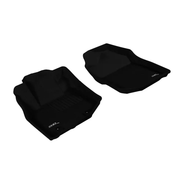 3D MAXpider 1St Row Custom Fit Kagu Floor Mat, Black (L1HD04211509)