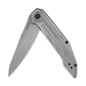 Kershaw 2080 Terran EDC Pocket Knife, 3.125″ 8Cr13MoV Steel Drop Point Blade