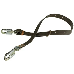 Klein Tools KG5295-6L Positioning Strap with 6-1/2-Inch Snap Hook, 6-Foot Long