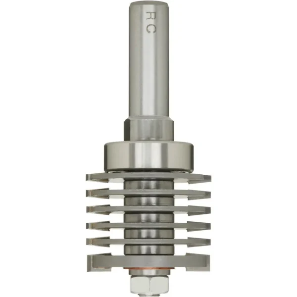 Shop Fox Adjustable Finger Joint Cutter 1/2 Inch Shank Router (DC1682)