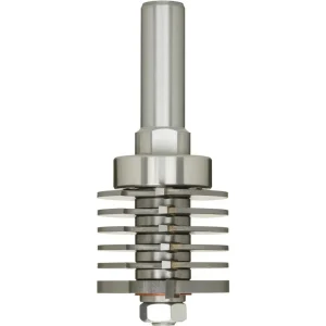 Shop Fox Adjustable Finger Joint Cutter 1/2 Inch Shank Router (DC1682) - view 2