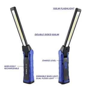 Astro Pneumatic 500×2 Lumen Folding Double Sided LED with Charging Pad (52SLC) - view 3