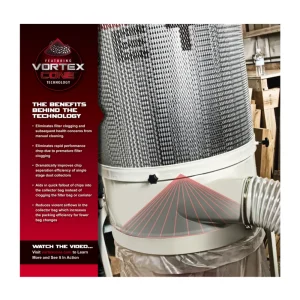 Jet DC-1100VX-5M 1.5HP 1PH Dust Collector w/ 5-Micron Filter (708658K) - view 2