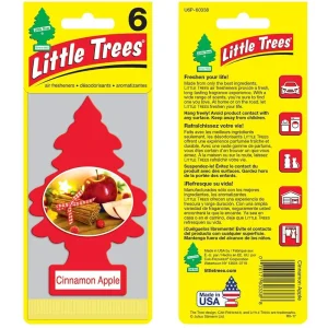 Little Trees U6P-60338 Air Car Freshener Traditional Cinnamon Apple, 6-Pack - view 3