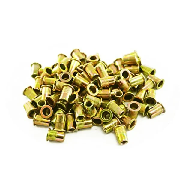 Astro Pneumatic 100 Piece M6 6mm Steel Rivet Nuts Zinc Plated Set (RN6M)