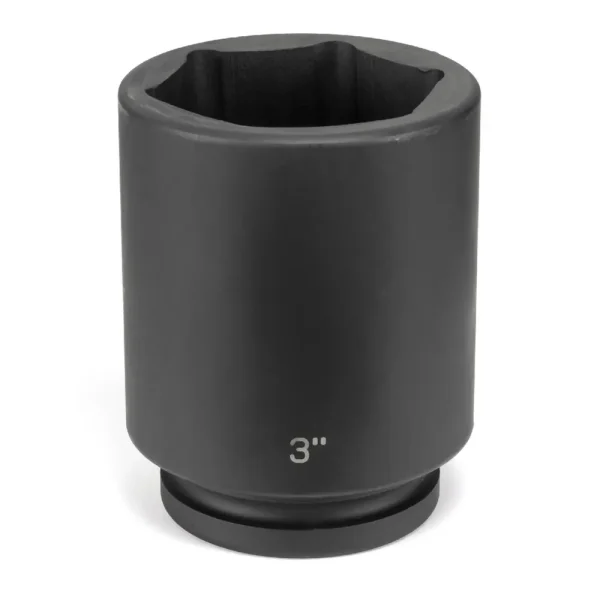 Grey Pneumatic 1″ Drive x 4-1/4″ Deep Length Impact Socket (4136D)