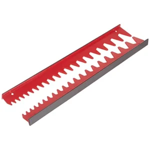 Ernst 6012M 20 Tool Wrench Rail Set w/ Magnetic Backing – Red - view 3