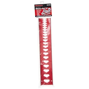 Ernst 6012M 20 Tool Wrench Rail Set w/ Magnetic Backing – Red - view 4