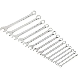 GearWrench 14-Pc 6-Point Metric Full Polish Combination Wrench Set (81925)