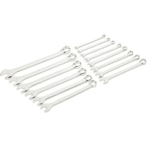 GearWrench 14-Pc 6-Point Metric Full Polish Combination Wrench Set (81925) - view 3