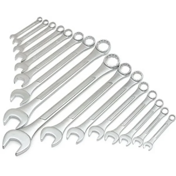 Titan Tools 17330 Combination Wrench Set 16 Piece Metric