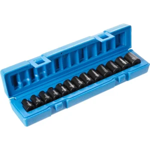 Grey Pneumatic 3/8″ Drive 13 Pc. Std. Length Metric Set – 12pt (1203M)