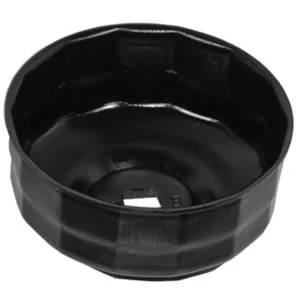 K Tool 73615 Cap Style Oil Filter Wrench, 76mm, 14 Flute, 3/8″ Drive