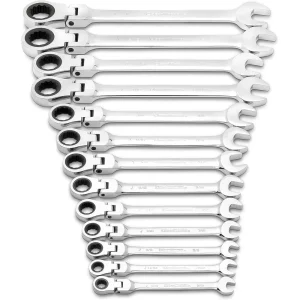 Gearwrench 9702D 13 piece Flex-Head Double Box Ratcheting Socketing Wrench - view 3