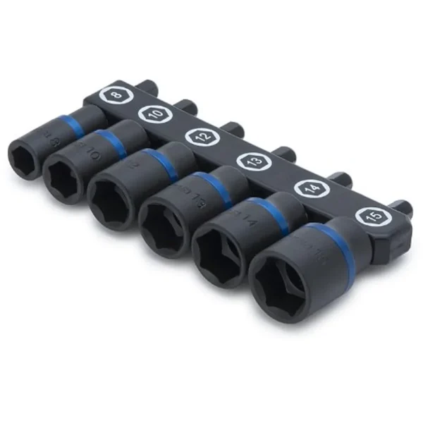 Titan Tools 15223 6pc 1/4″ Metric Impact socket Sets