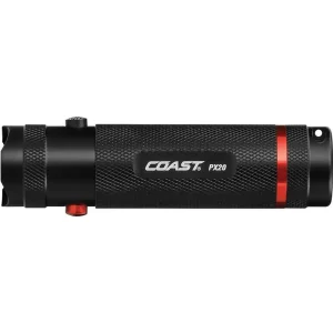 Coast 19286 PX20 Bull’s-Eye Spot Beam White/Red LED Flashlight, 315 Lumens - view 2