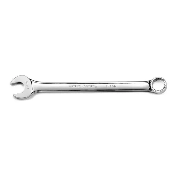 Gearwrench 81735 12 Point SAE Long Pattern Full Polish Combo Wrenches – 1-1/4″
