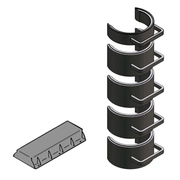 Esco Equipment 91022 MAMMUT Safety Locking Kit For 91003 Floor Jack